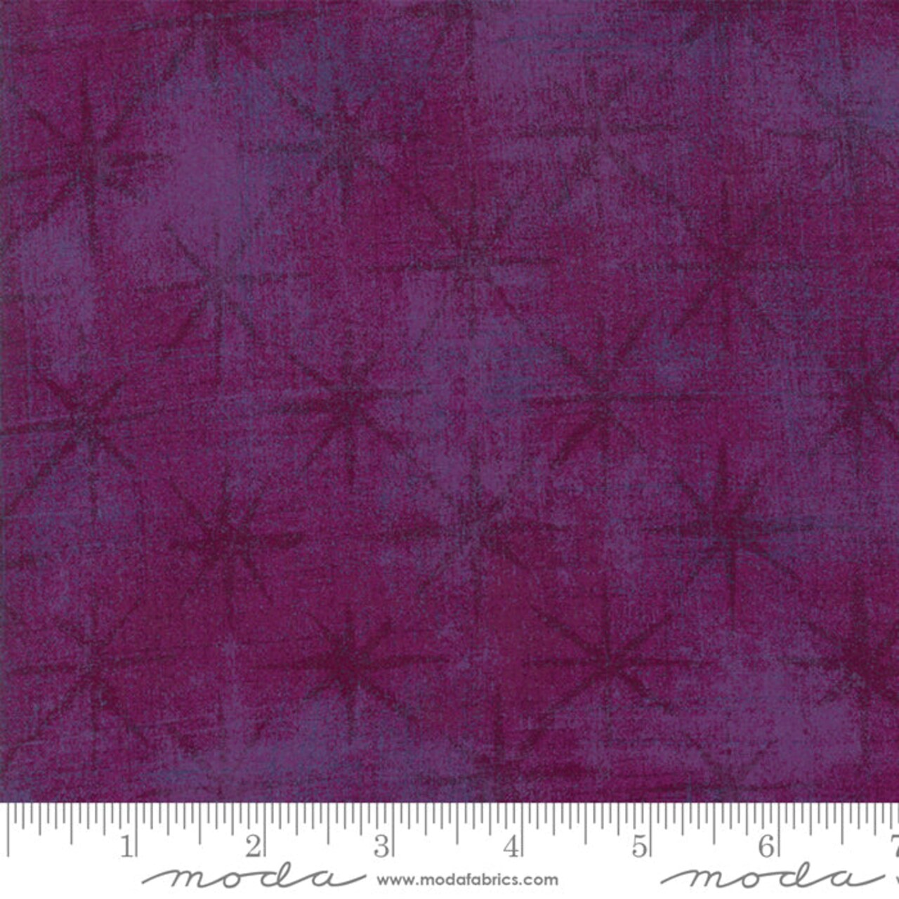 Fabric Moda Plum Grunge Seeing Stars by the Quarter Yard 30148-35